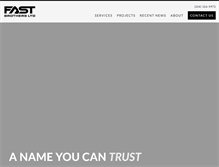 Tablet Screenshot of fastbrothersltd.com